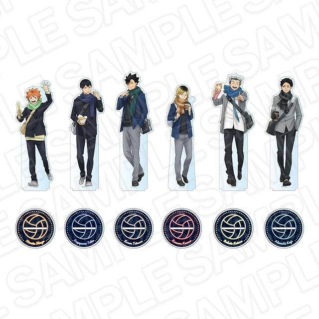 「ハイキュー!!×よこはまコスモワールド・YOKOHAMA AIR CABIN」デカアクリルスタンド コスモワールド ver.（全6種）