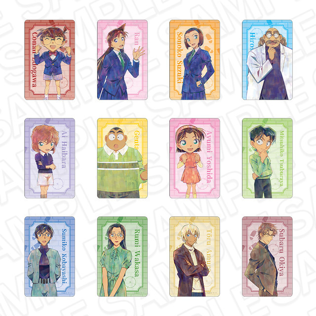 アニメ『名探偵コナン』クリアカード PALE TONE series　vol.6（ブラインド12種）