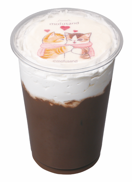 にゃんにゃんチョコミルク：480円