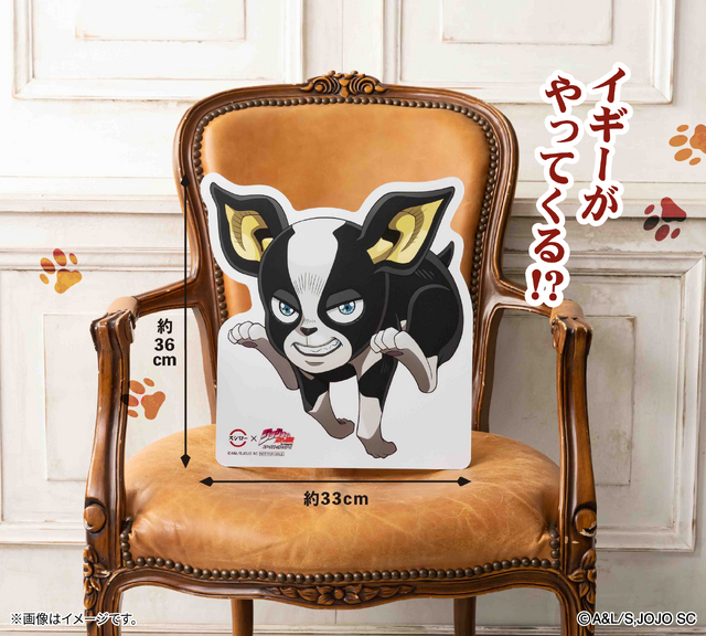 コラボ限定イギーほぼ等身大パネル