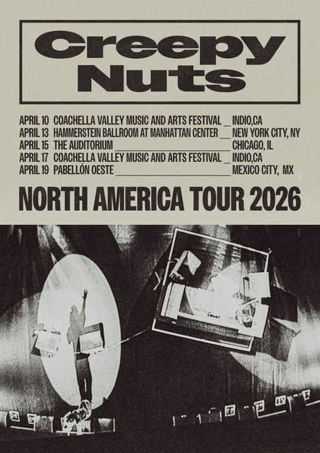 「Creepy Nuts NORTH AMERICA TOUR 2026」