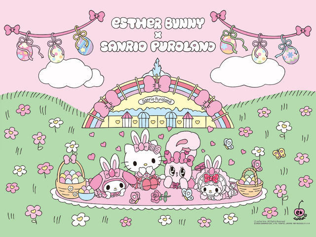 エスターバニー×サンリオピューロランド コラボレーション