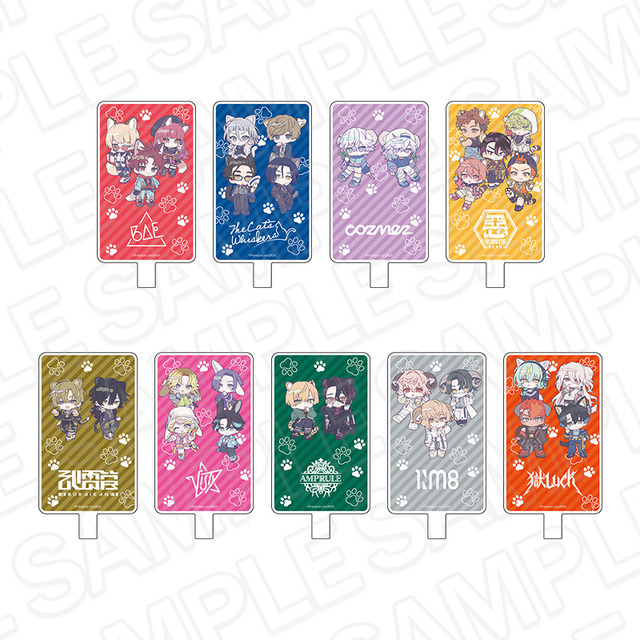 ネックストラップ付きフォンタブ価格：各2,200円（税込）種類数：全9種