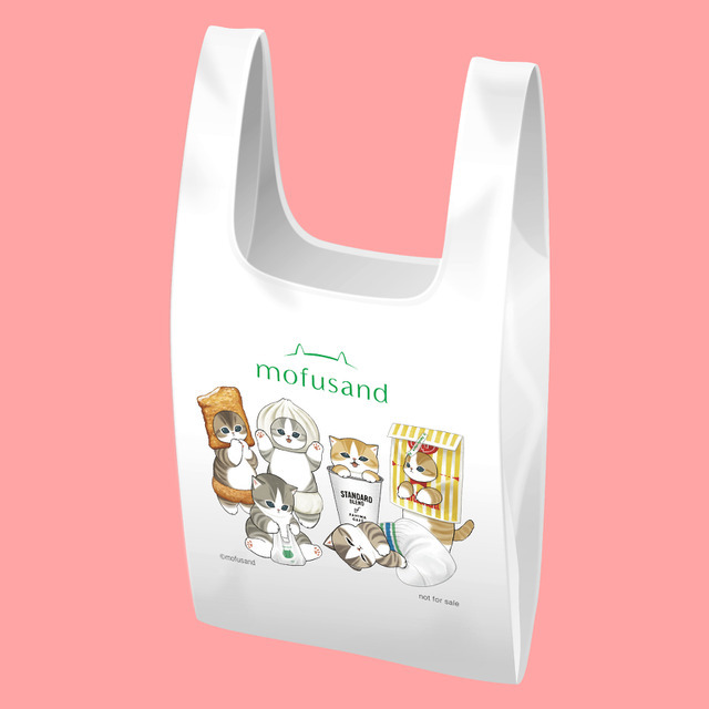 mofusand 2026コラボ 描き下ろし マルシェバッグ