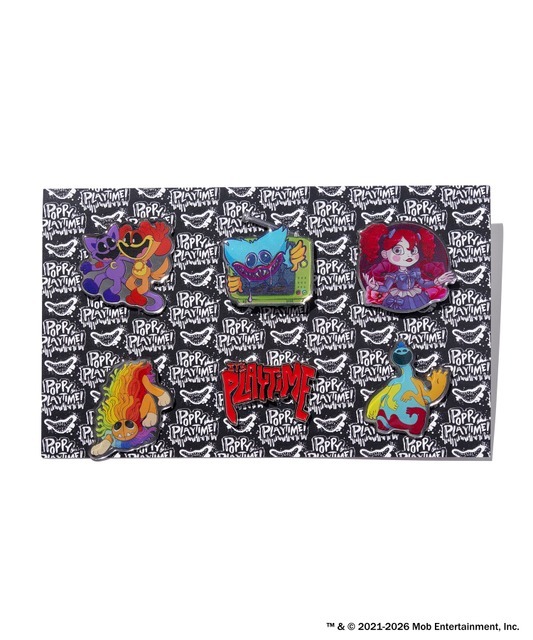 Poppy Playtime × ZOZOTOWN Pins Set