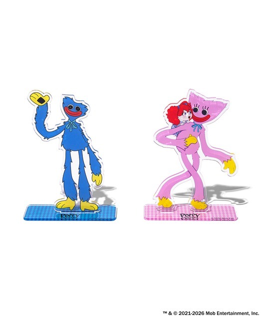 Poppy Playtime × ZOZOTOWN Big Acrylicstand（Haggy＆Kissy with Poppy）