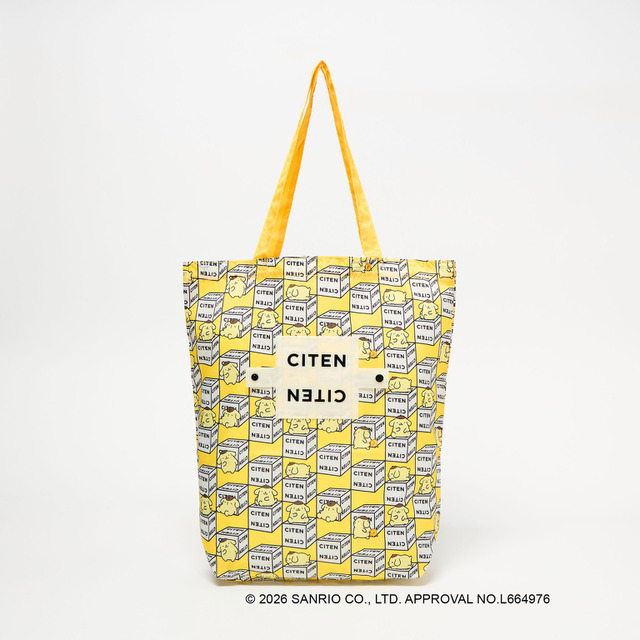 サンリオキャラクターズ×CITEN「トートバッグ」ポムポムプリン
