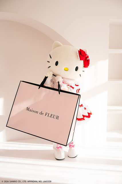 Maison de FLEUR × HELLO KITTY　ブランドブックなどが新発売