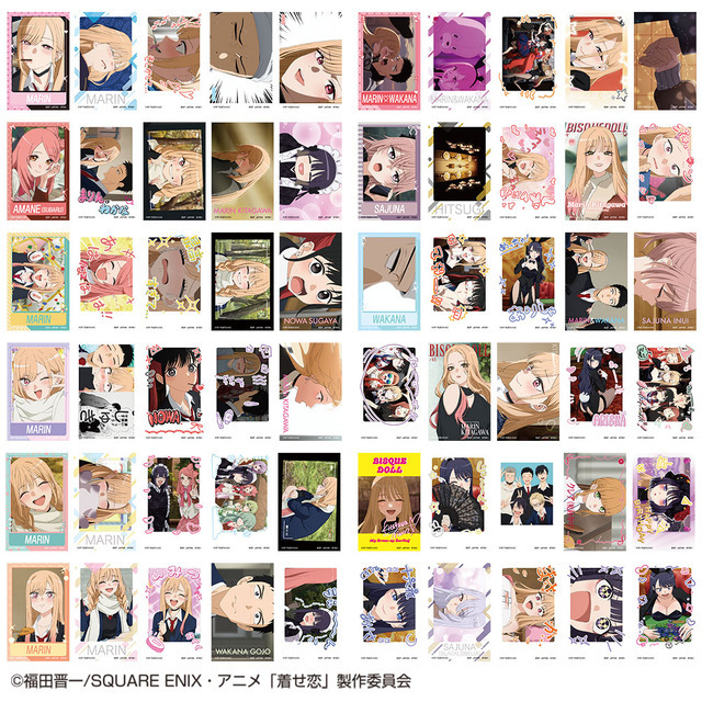 一番くじ TVアニメ『その着せ替え人形は恋をする』Season 2　H賞：ホログラムステッカーセット（全12種）