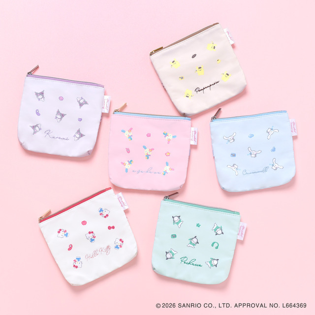 ティッシュポーチ 全6種 ¥1,980