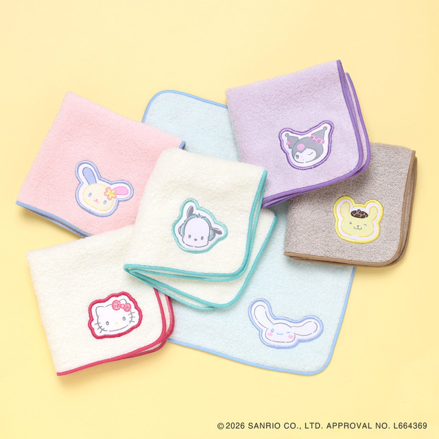 ハンドタオル 全6種 ¥770