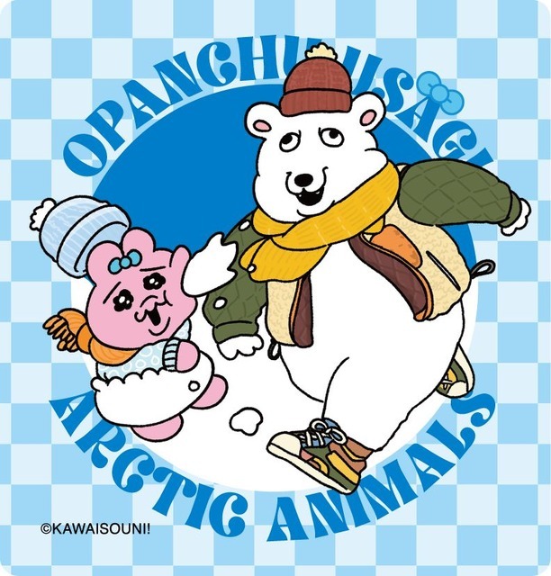 「おぱんちゅうさぎラングリーチョコ12枚」マグネットシート（全5種）