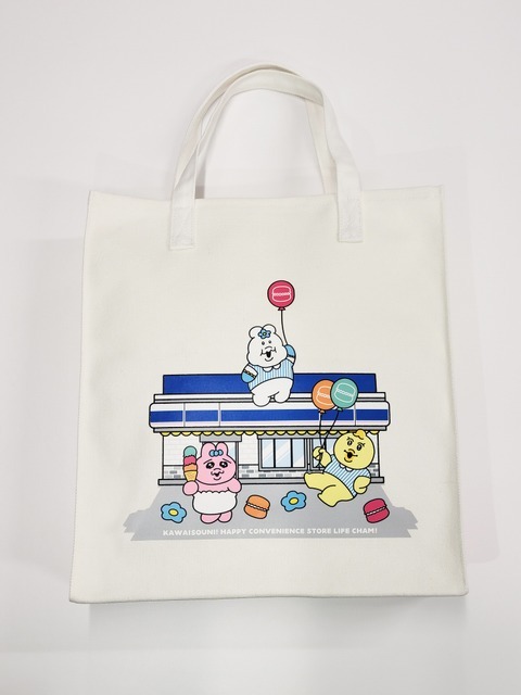 「アクリルキーホルダー付きトートバッグ」（1,980円）