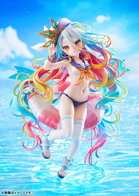 「ノーゲーム・ノーライフ 白 セーラー風水着Ver. 1/7スケール 完成品フィギュア」