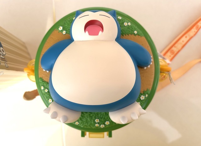 カビゴンのポップコーンボックスのバケットを上から