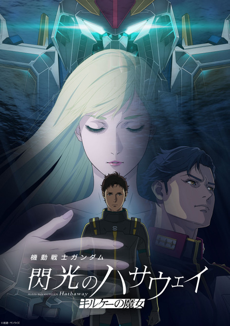 『機動戦士ガンダム 閃光のハサウェイ キルケーの魔女』キービジュアル