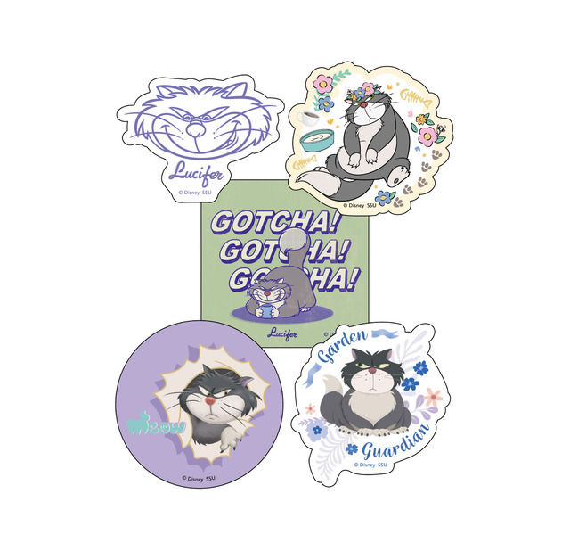 H賞 ダイカットステッカーセット（全8種）