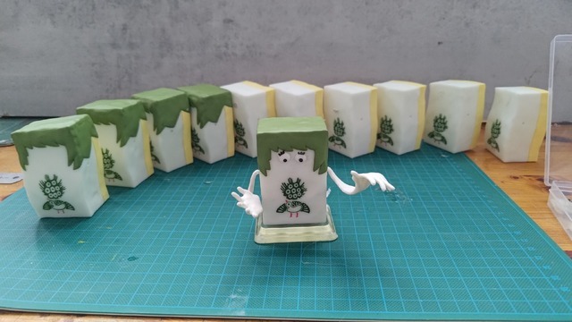 『花緑青が明ける日に』メイキング写真