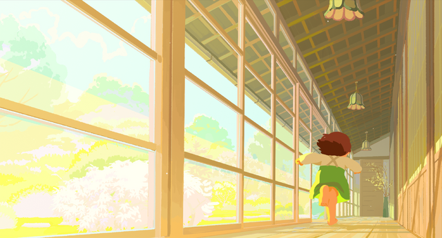 『アメリと雨の物語』場面写真