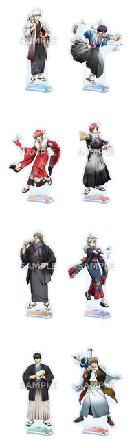 『新劇場版 銀魂 -吉原大炎上-』ローソンキャンペーン　オリジナルグッズ「アクリルスタンド」全8種