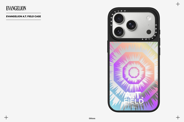「エヴァンゲリオン x CASETiFY」コレクション「EVANGELION A.T.FIELD CASE」