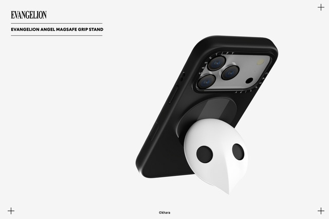 「エヴァンゲリオン x CASETiFY」コレクション「EVANGELION  ANGEL MAGSAFE GRIP STAND」