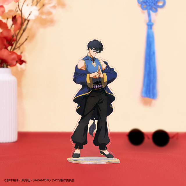 F賞　勢羽クリアスタンド（全1種​／約16cm）