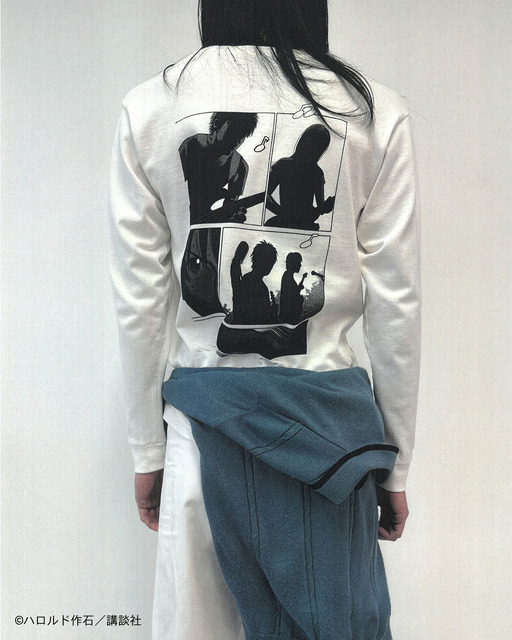 LIVE LONG TEE｜13,200円／Black, White｜S, M, L, XL