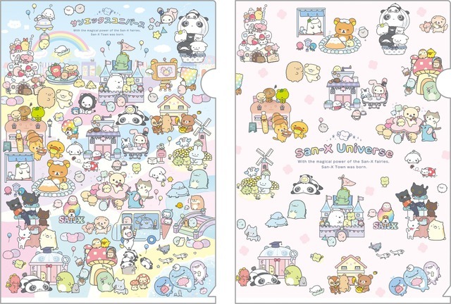 クリアホルダー（各198円※税込）：A4サイズ