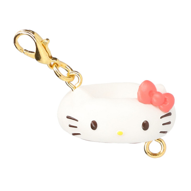 「イクミママのどうぶつドーナツ つながるサンリオキャラクターズチャーム」ハローキティ