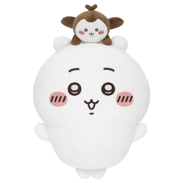 「ちいかわだらけくじ」B賞：磁石でぴたっと！なかよしぬいぐるみ