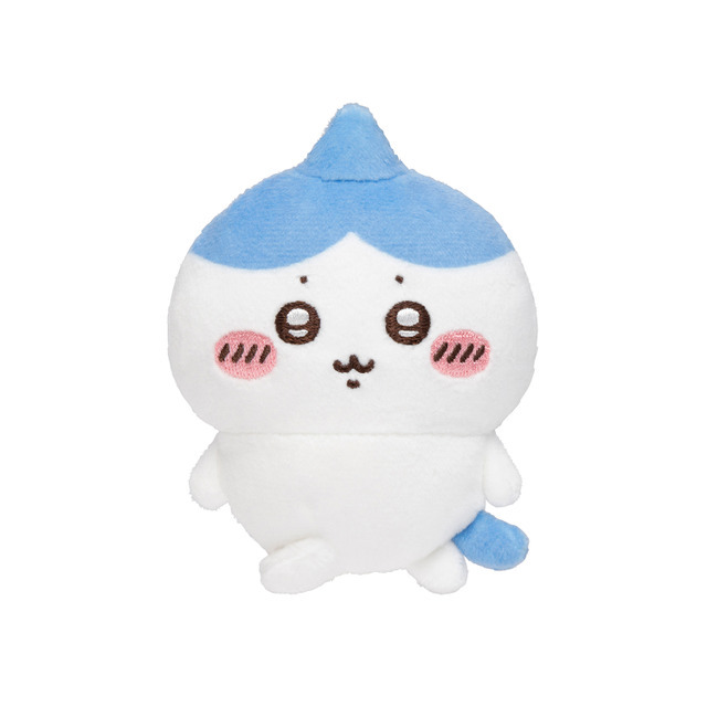 「ハチワレだらけくじ」E賞：てくてく全身ぬいぐるみバッジ