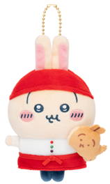 NEW【ちいかわ焼き 店員さんなマスコット】各1,870円（税込）