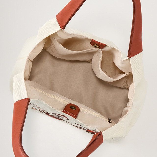 「刺繍デザインバルーントートバッグ『ムーミン』」