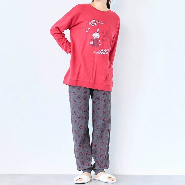 やわらか接結天竺のチュニックパジャマ 「ムーミン」