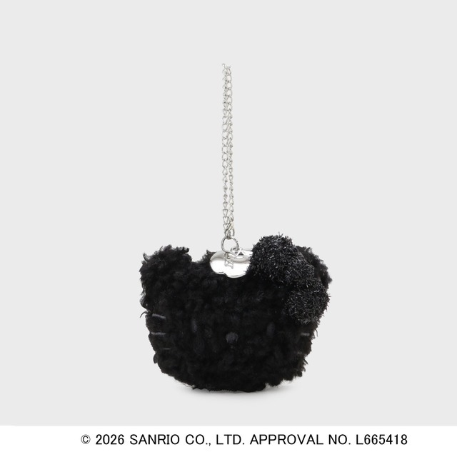 【ハローキティ】キラふわフェイス型ミラーチャーム　￥2,989(税込)