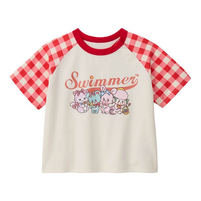 SWIMMERコラボ ラグラン半袖Tシャツ