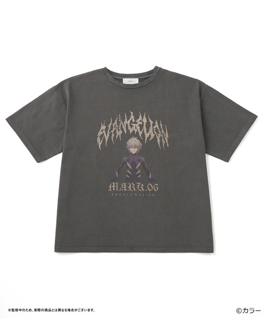 ADRER　EVANGELION×ADRER graphic half sleeve T shirt（6色展開）：5,500円（税込）