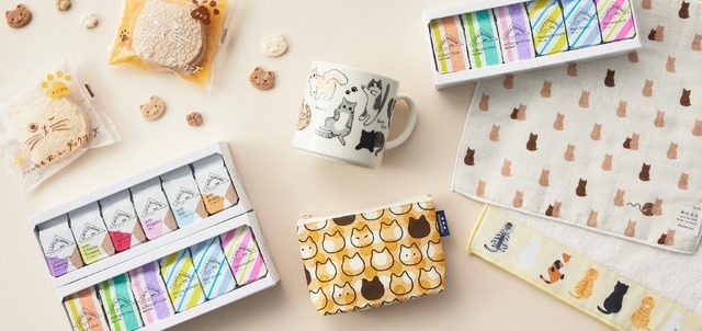 『猫づくしコーヒーセット』『犬づくしコーヒーセット』