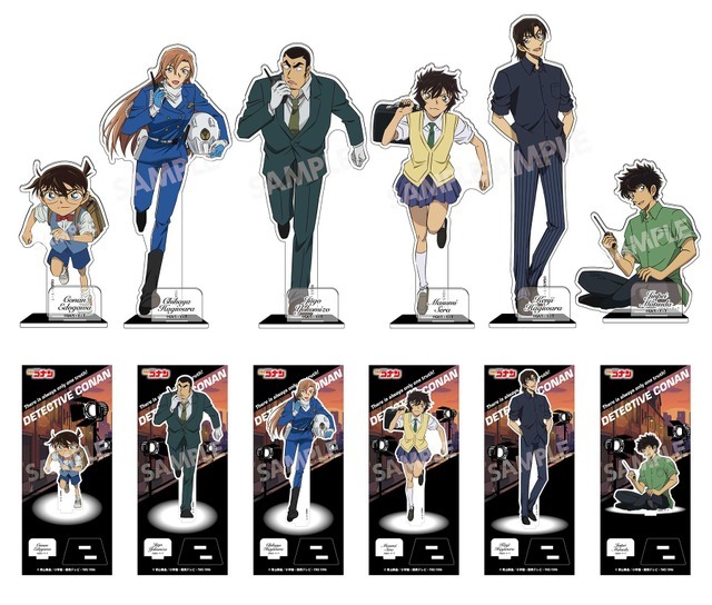 TVアニメ『名探偵コナン』新規描き下ろしイラストグッズ「アクリルスタンドVol.35」全6種