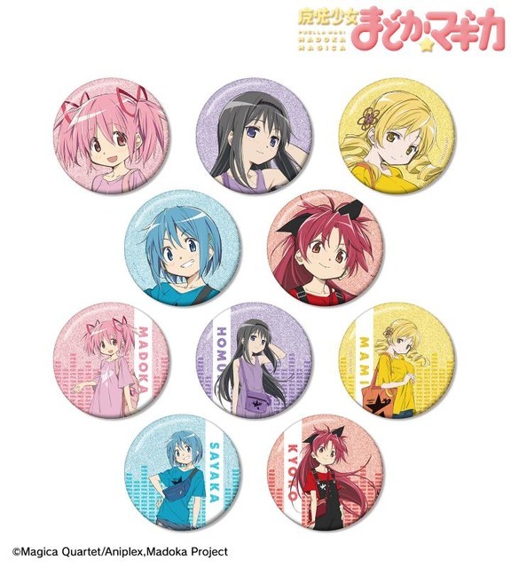 rockin'starコラボ 描き下ろし トレーディンググリッター缶バッジ