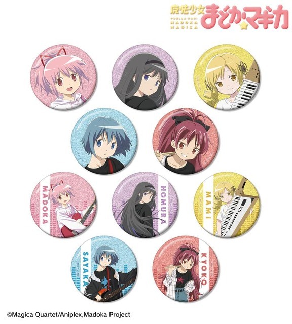 rockin'starコラボ 描き下ろし 第2弾 トレーディンググリッター缶バッジ