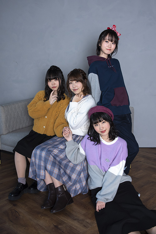 「DIALOGUE+」ミニアルバム「DREAMY-LOGUE」リリース記念！　稗田寧々・緒方佑奈・宮原颯希・村上まなつに全収録曲の魅力を直撃