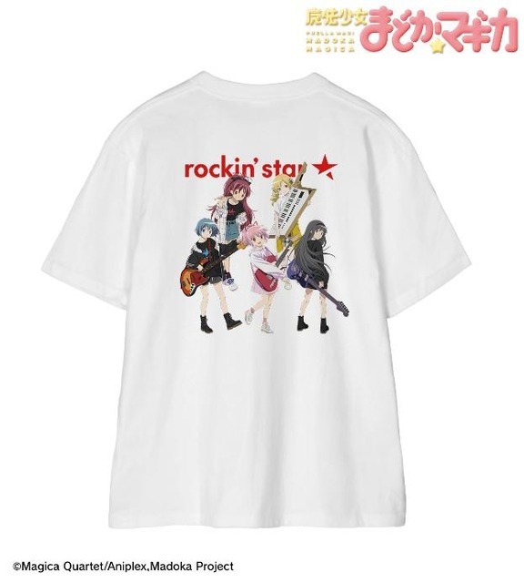 rockin’starコラボ 描き下ろし 集合 ライブグッズ風Tシャツ