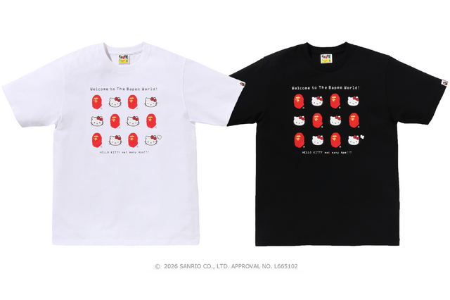 BAPE® X HELLO KITTY TEE
