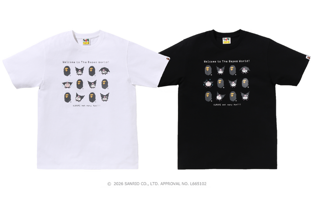 BAPE® X KUROMI TEE