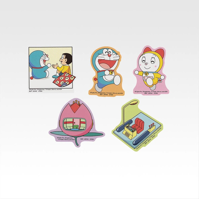 「一番くじ ドラえもん ～きみとずっといっしょ～」G賞：ステッカーセット（全8種）