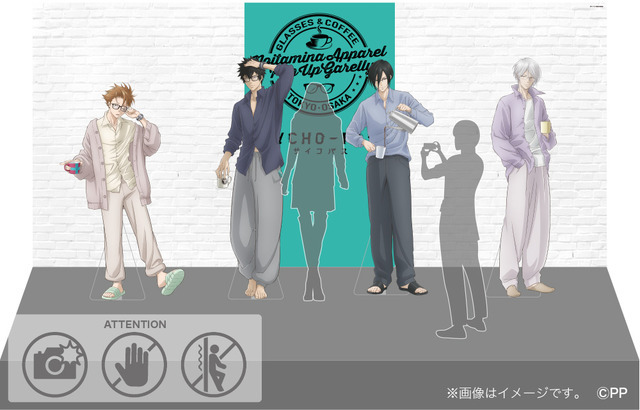 NOITAMINA APPAREL POP UP GALLERY [PSYCHO-PASS]  会場のフォトスポット（イメージ）