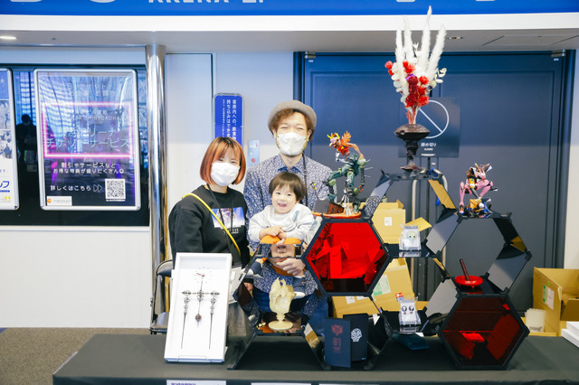 「EVA EXTRA 30」展示エリア＆出展ブース