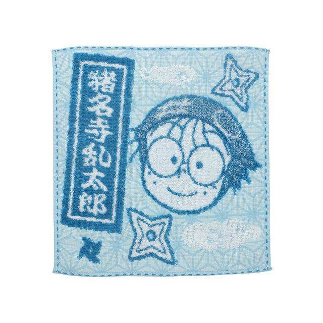 「忍たま乱太郎 千社札　ミニタオル(全17種)」猪名寺乱太郎